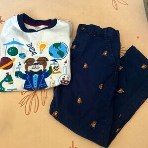 Gymboree Bulldog Outfit